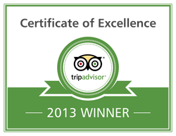 Seattle Wine Tours wins Certificate of Excellence from Trip Advisor!!